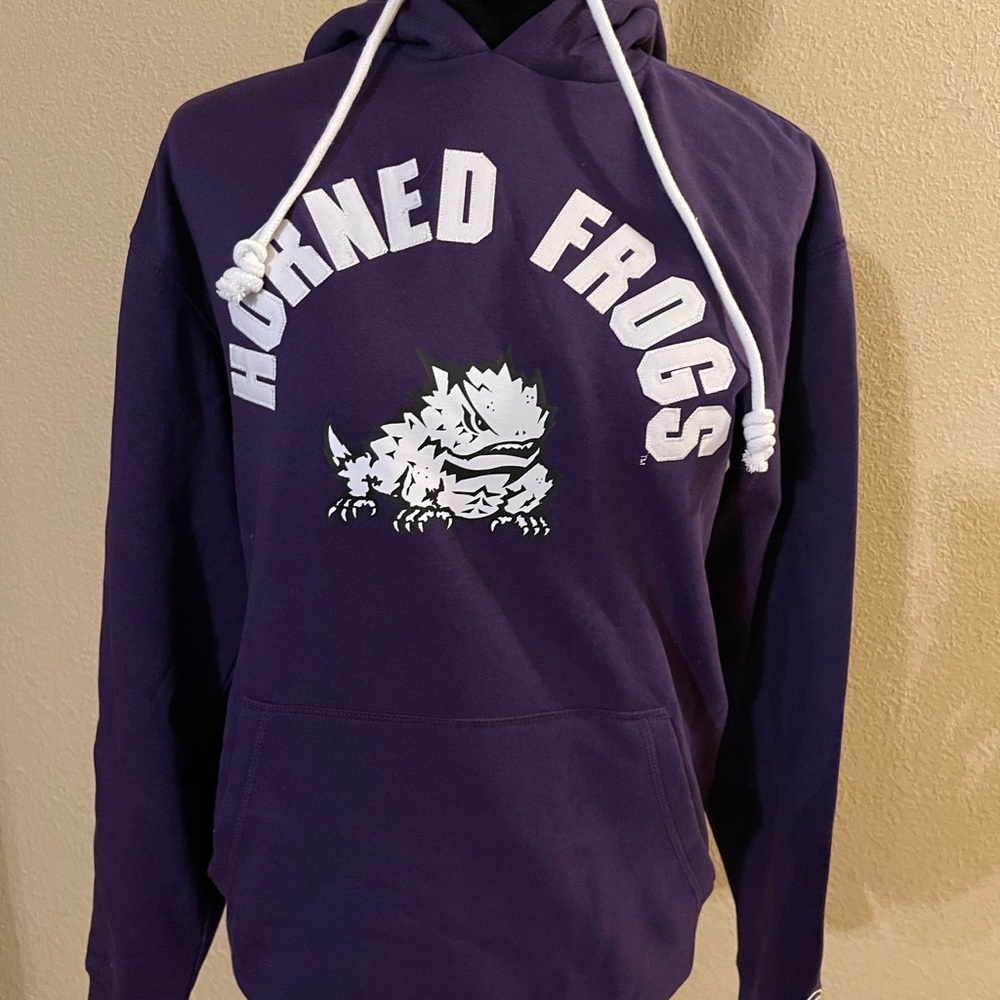 Champion Purple Hoodie TCU Texas Christian University